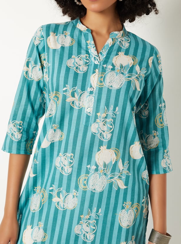 Women Printed Straight Kurta