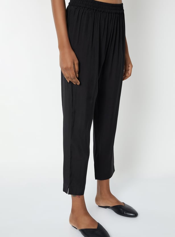 Women Embroidered A-line Kurta Set