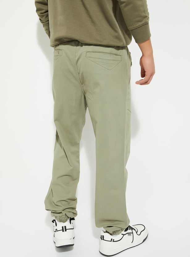 URB_N Men Solid Relaxed Fit Joggers