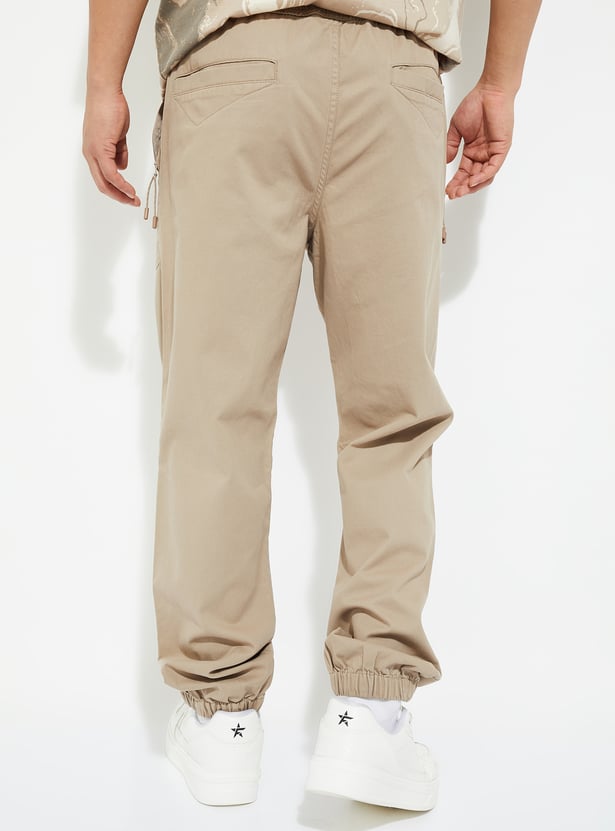 URB_N Men Solid Relaxed Fit Joggers