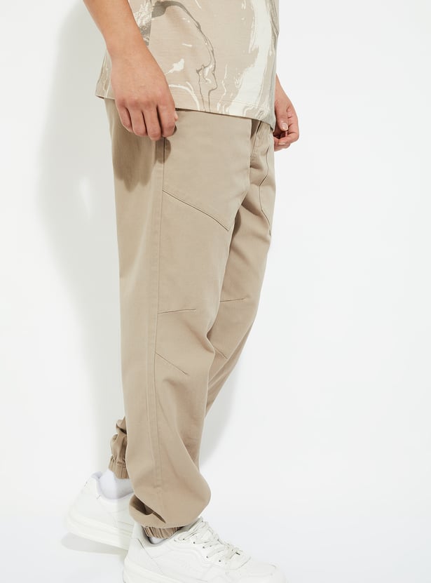 URB_N Men Solid Relaxed Fit Joggers