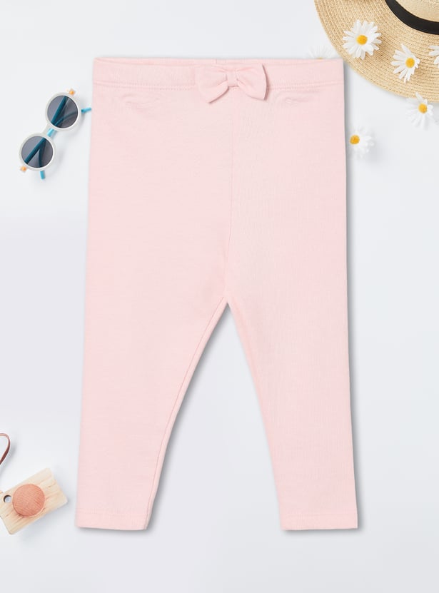 Girls Embroidered Leggings Set