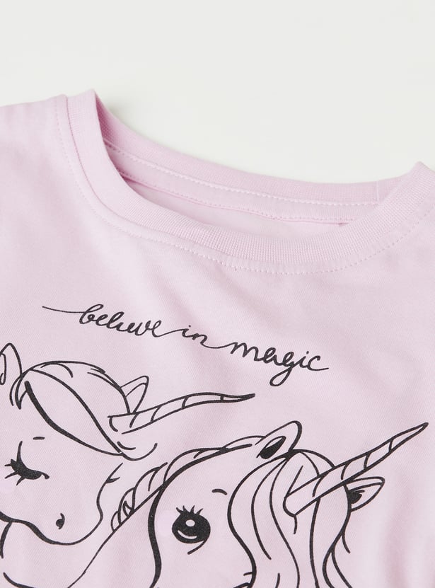 Girls Printed T-shirt