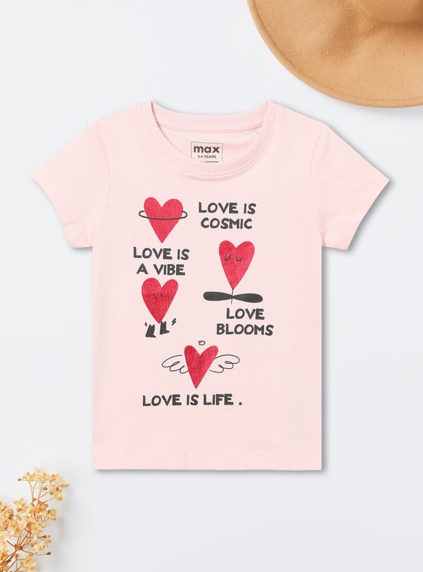 Girls Printed T-shirt
