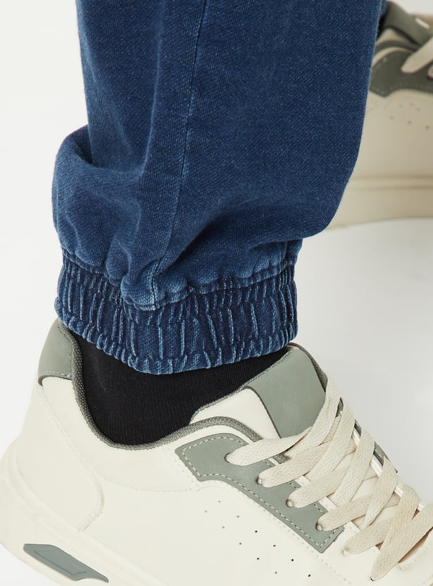 Boys Washed Cargo Joggers