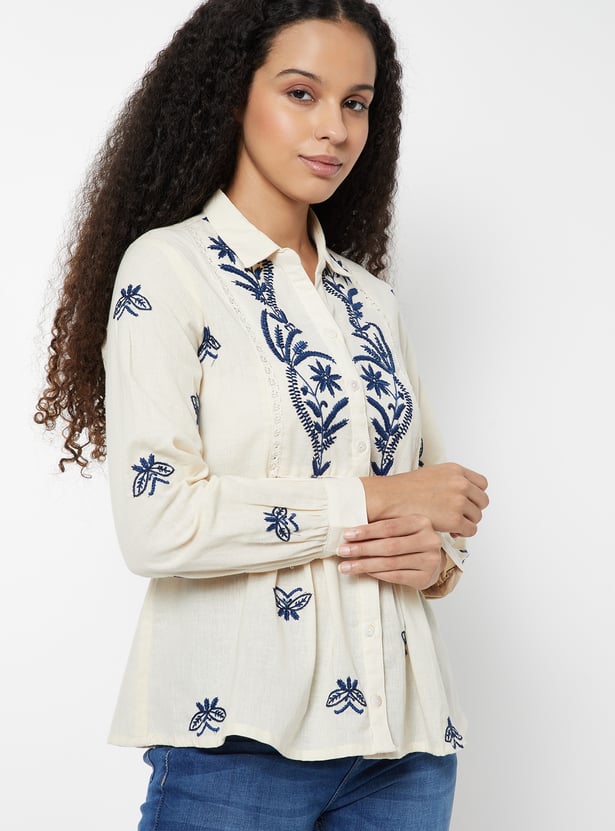 Women Embroidered Tunic