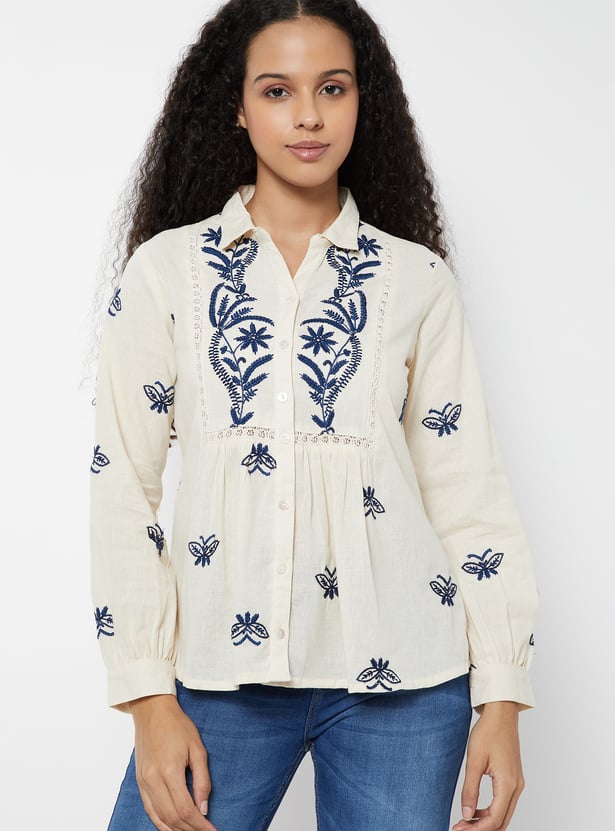 Women Embroidered Tunic