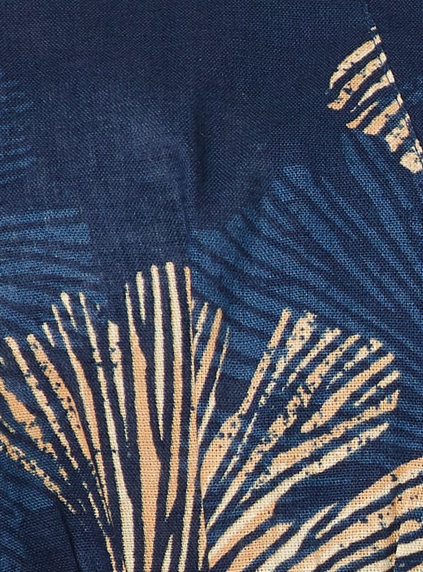 Women Printed A-line Midi Dress