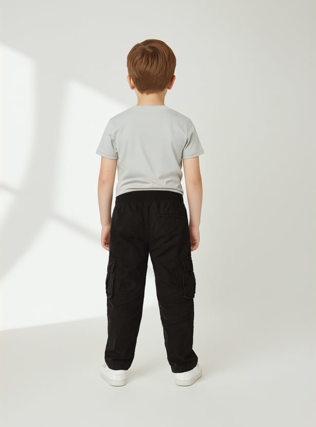 Boys Solid Cargos