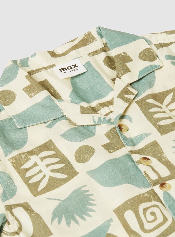 Boys Printed Resort Shirt