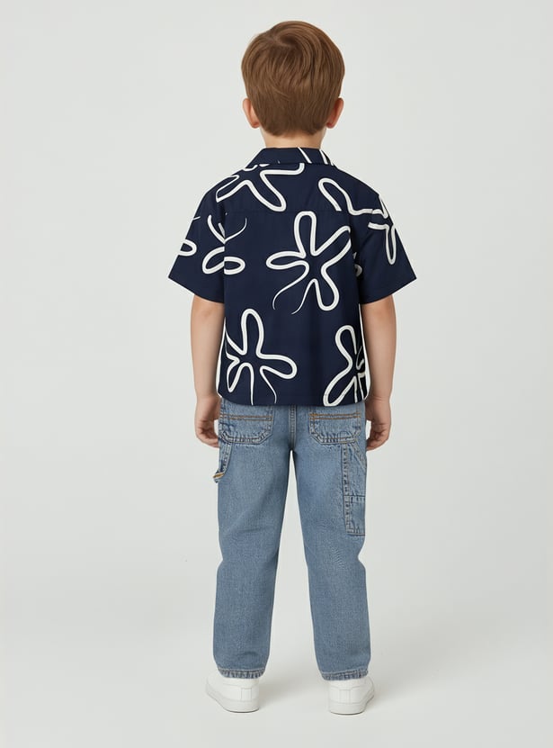 Boys Printed Resort Shirt