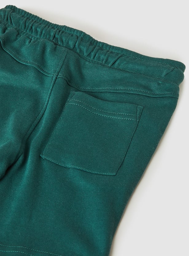 Boys Printed Shorts Set