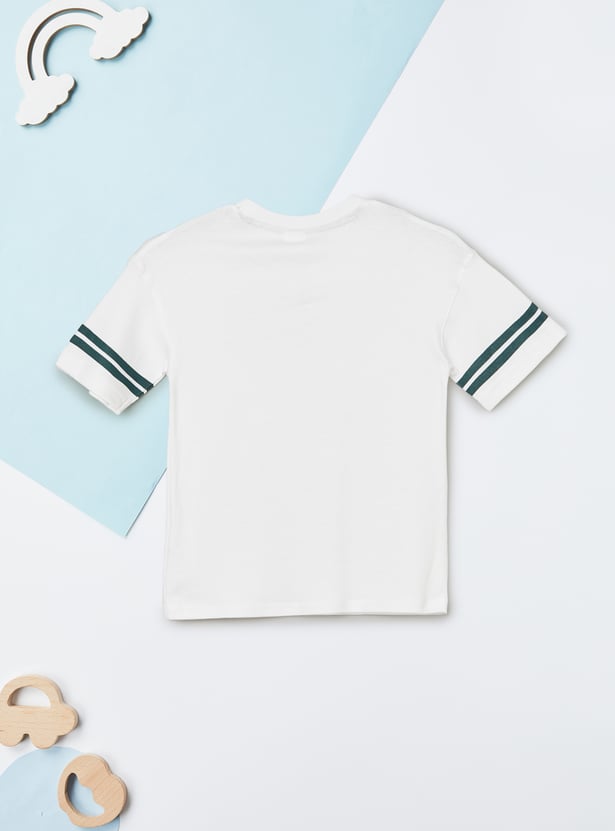 Boys Printed Shorts Set