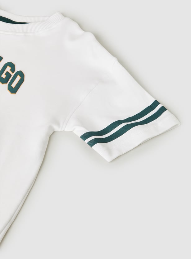 Boys Printed Shorts Set