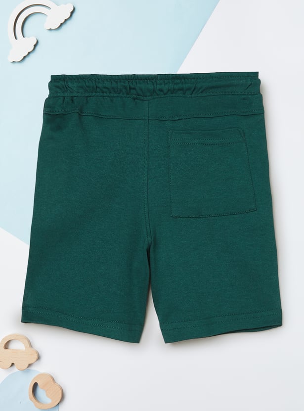 Boys Printed Shorts Set