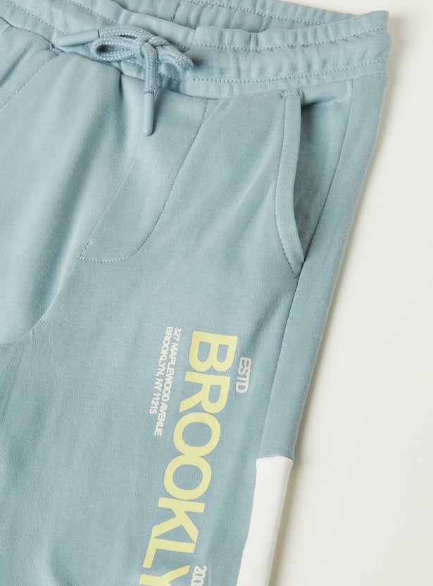 Boys Printed Joggers Set