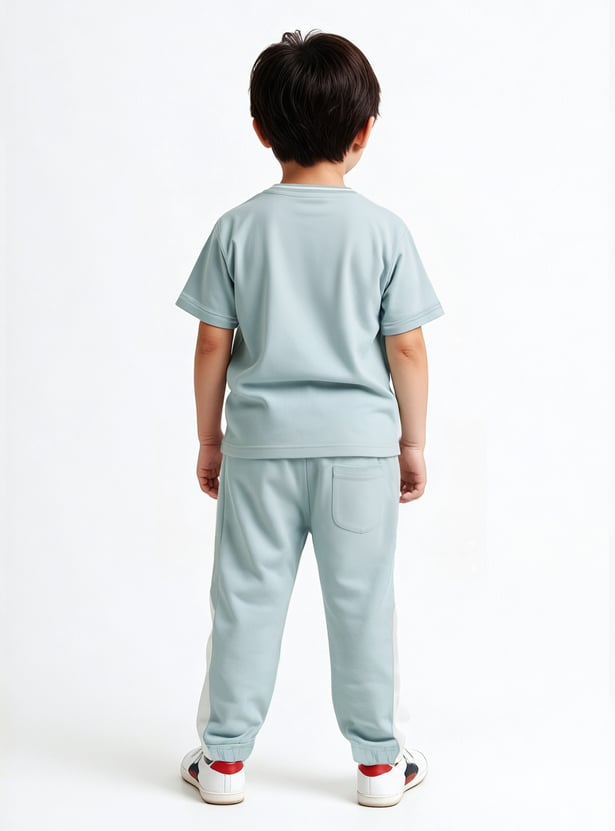 Boys Printed Joggers Set