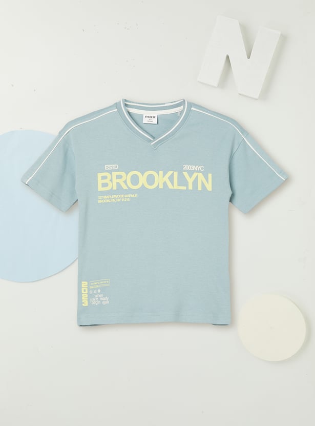 Boys Printed Joggers Set