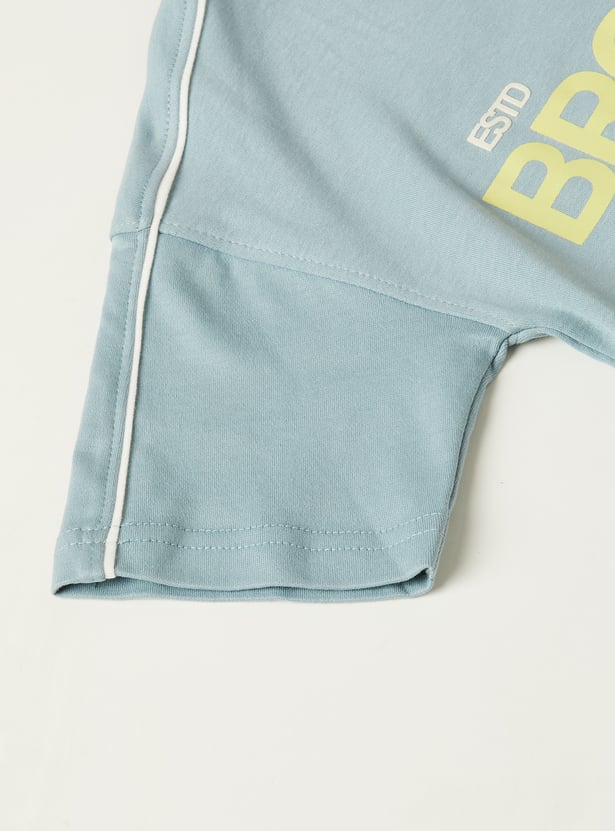 Boys Printed Joggers Set