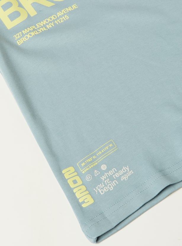 Boys Printed Joggers Set