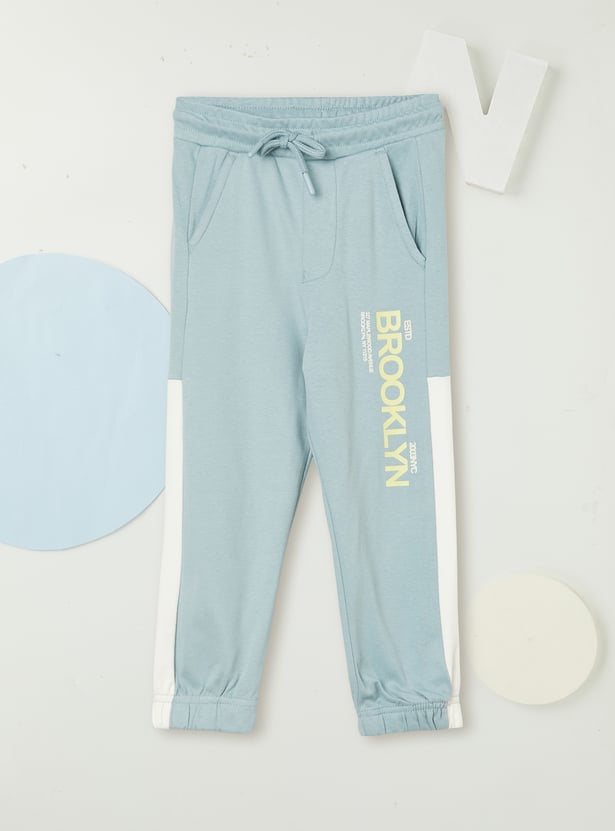 Boys Printed Joggers Set