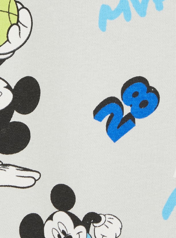 Boys Mickey Printed Joggers Set