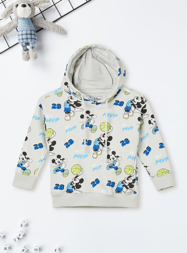 Boys Mickey Printed Joggers Set