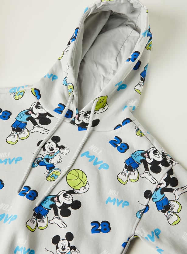 Boys Mickey Printed Joggers Set