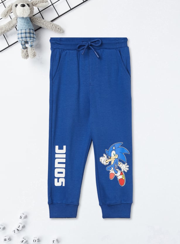 Boys Sonic Print Joggers Set