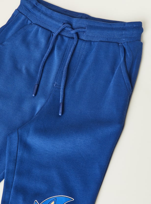 Boys Sonic Print Joggers Set