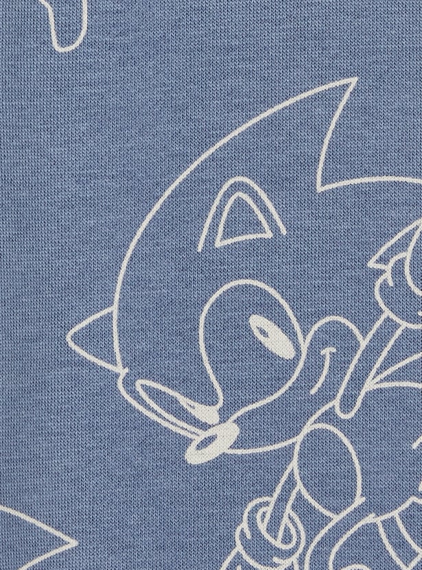 Boys Sonic Print Joggers Set