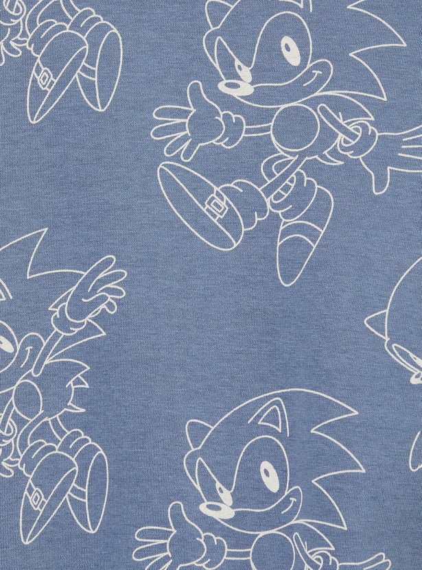 Boys Sonic Print Joggers Set