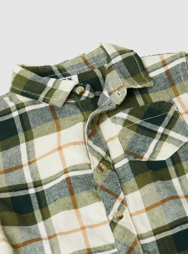Boys Checked Shirt