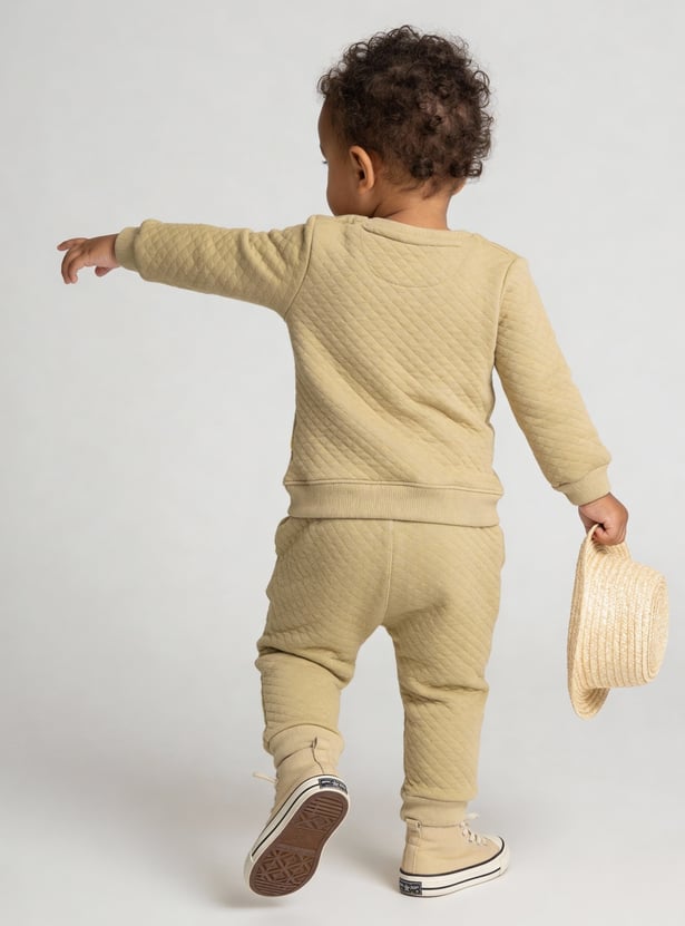 Boys Quilted Joggers Set