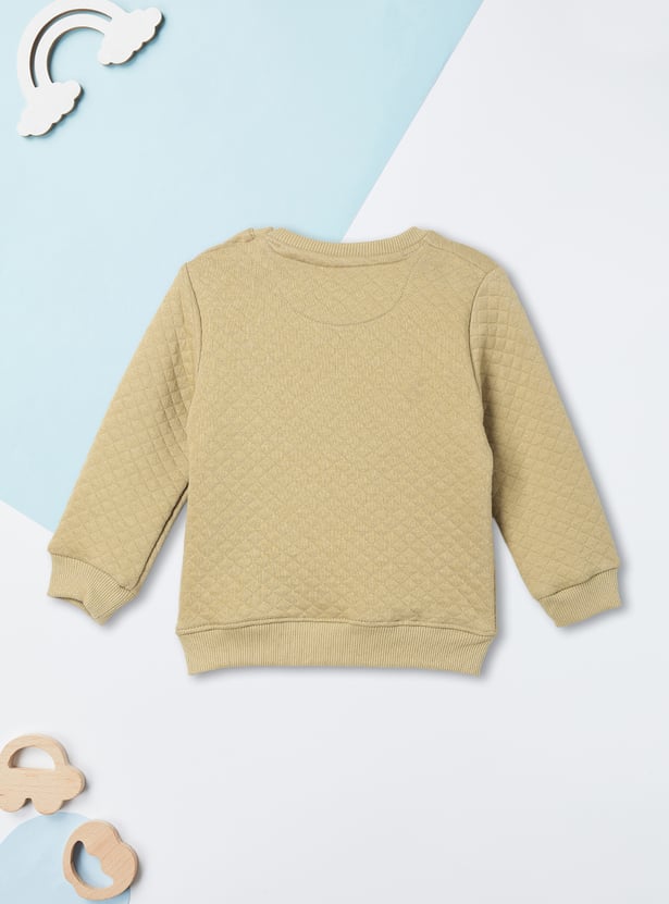 Boys Quilted Joggers Set