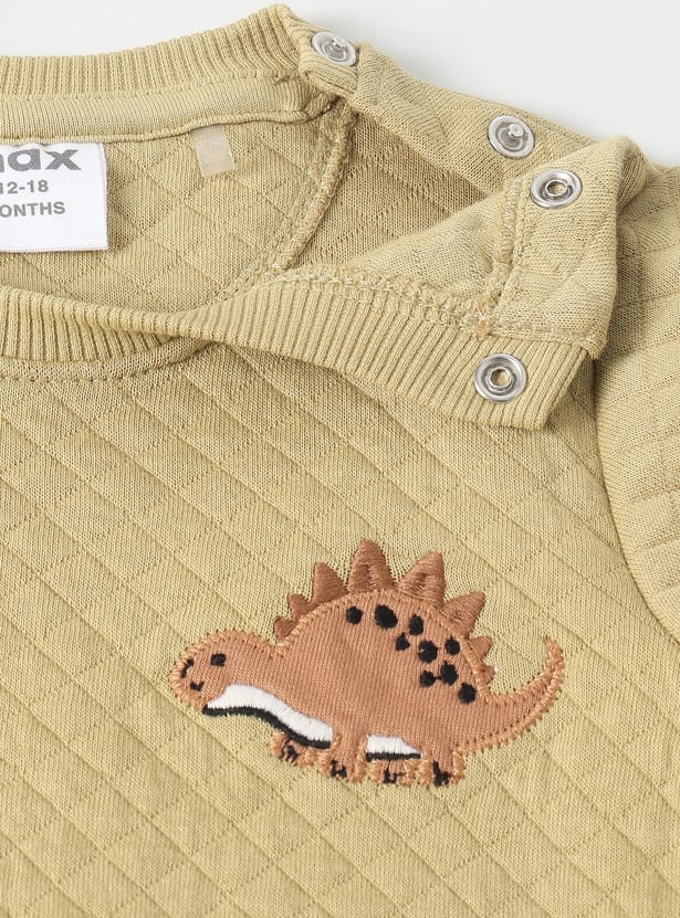 Boys Quilted Joggers Set