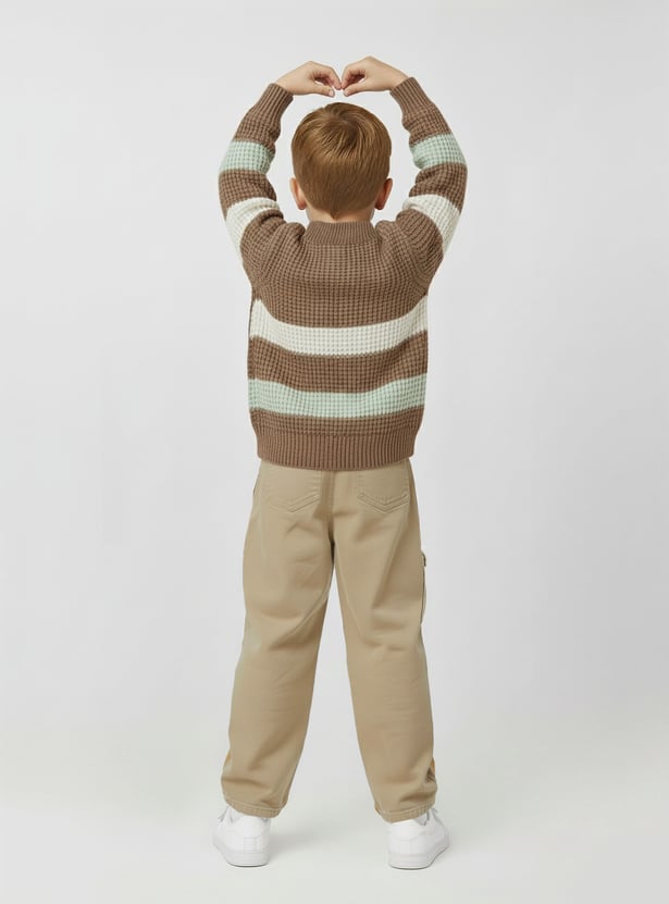 Boys Striped Sweater