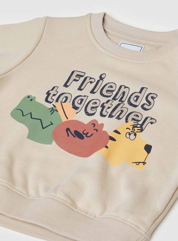 Boys Printed Sweatshirt - Pack of 2