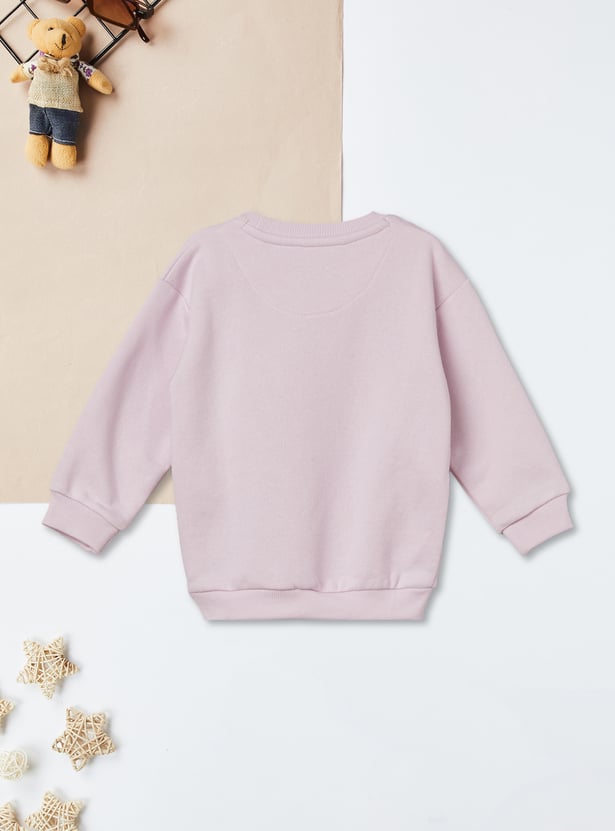 Girls Marie Printed Sweatshirt