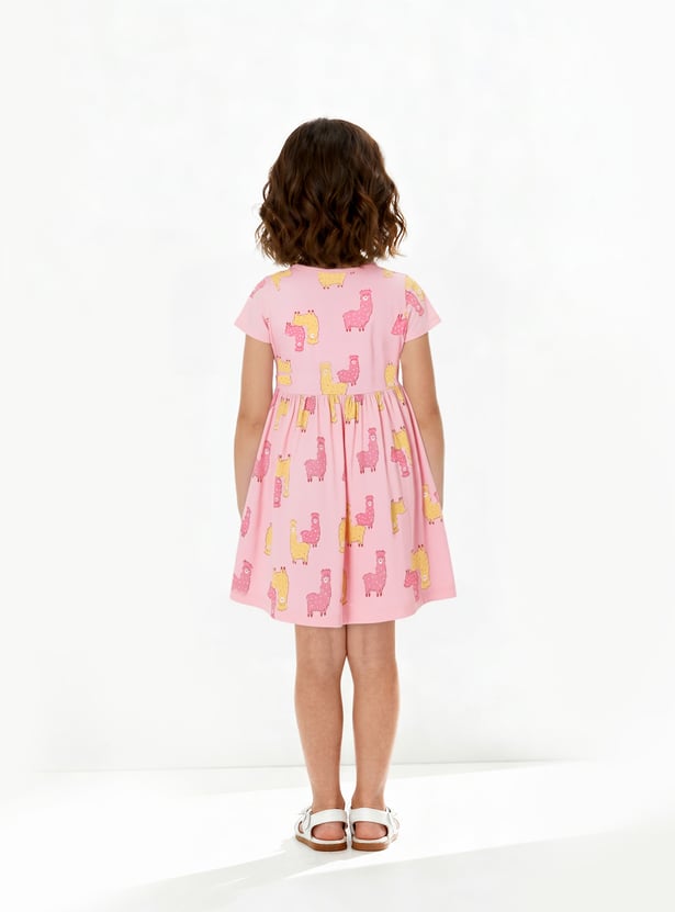 Girls Printed Dress