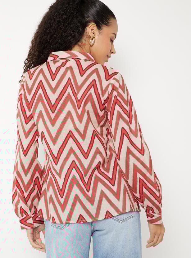 Women Printed A-line Tunic