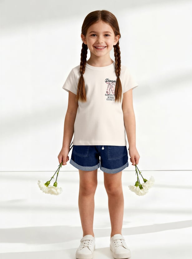 Girls Printed T-shirt