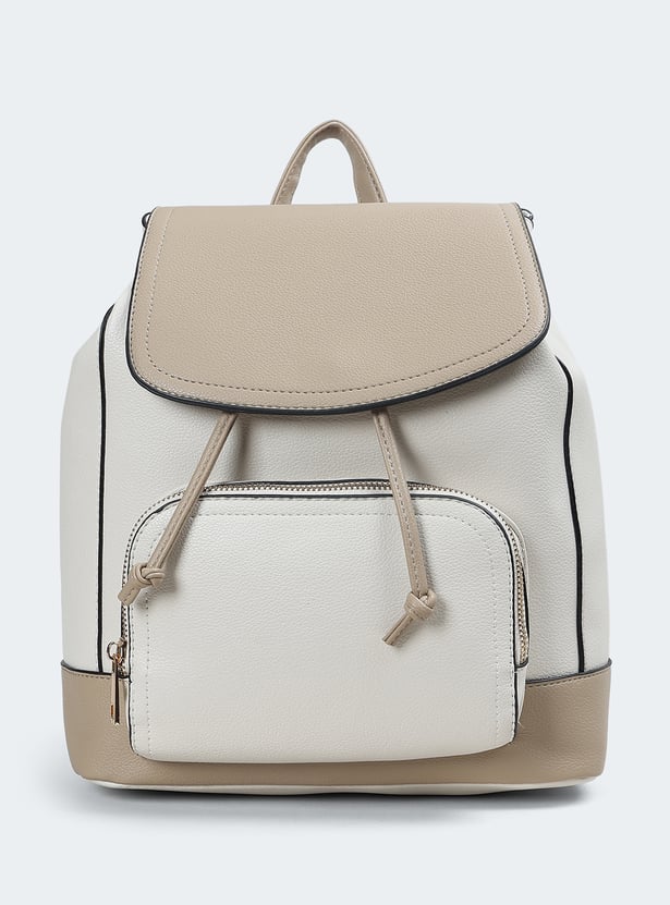 Women Colourblock Backpack