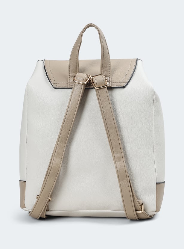 Women Colourblock Backpack