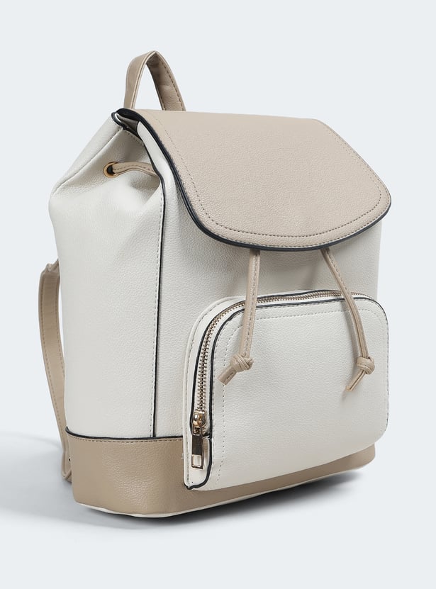 Women Colourblock Backpack