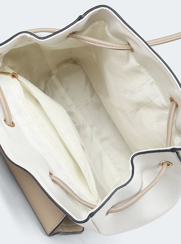 Women Colourblock Backpack