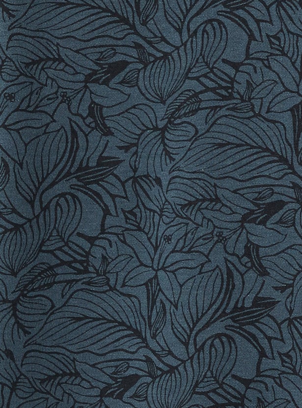 Men Printed Polo T-shirt