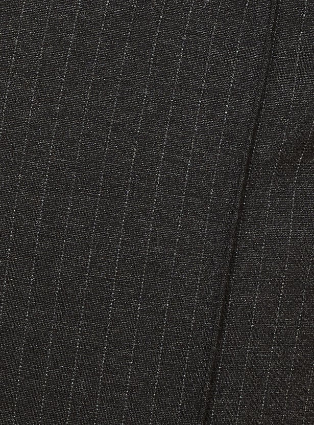 Women Striped Knit Treggings