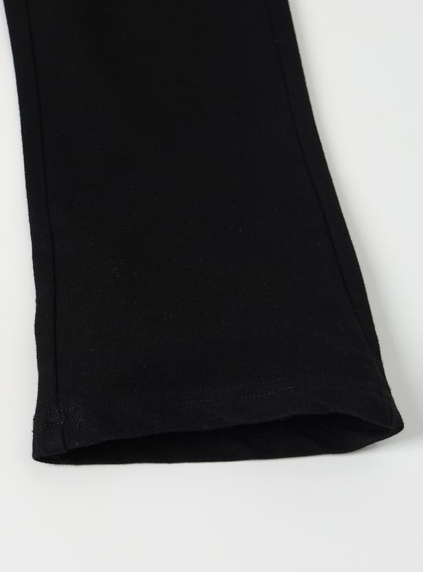 Girls Solid Track Pants