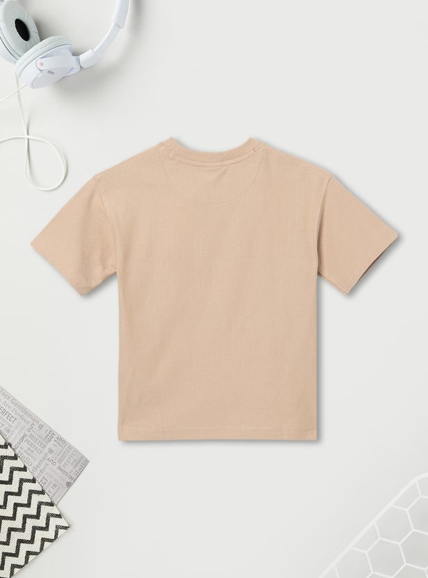 Boys Printed Oversized T-shirt